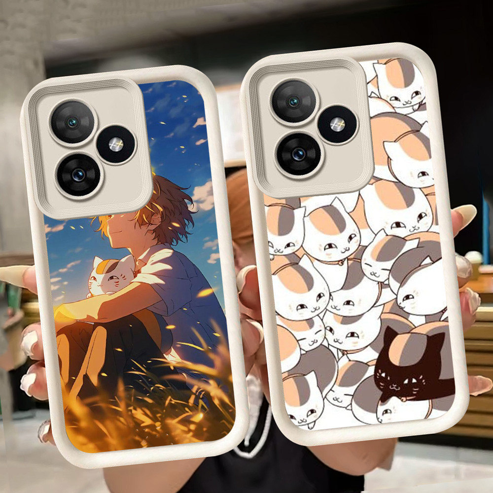 ปลอกอ่อนสําหรับRealme C61 C55 C33 6 C67 หมายเหตุ 60 C51 50 C63 C31 Narzo 50A Prime C53 GT C35 5Gสีขา