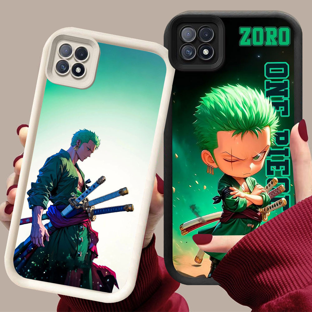YZ-66One Piece Zoro CoolปลอกสําหรับOPPO Realme Reno C11 C20A 4F F17 C20 A16K A93 A16E Pro 2021