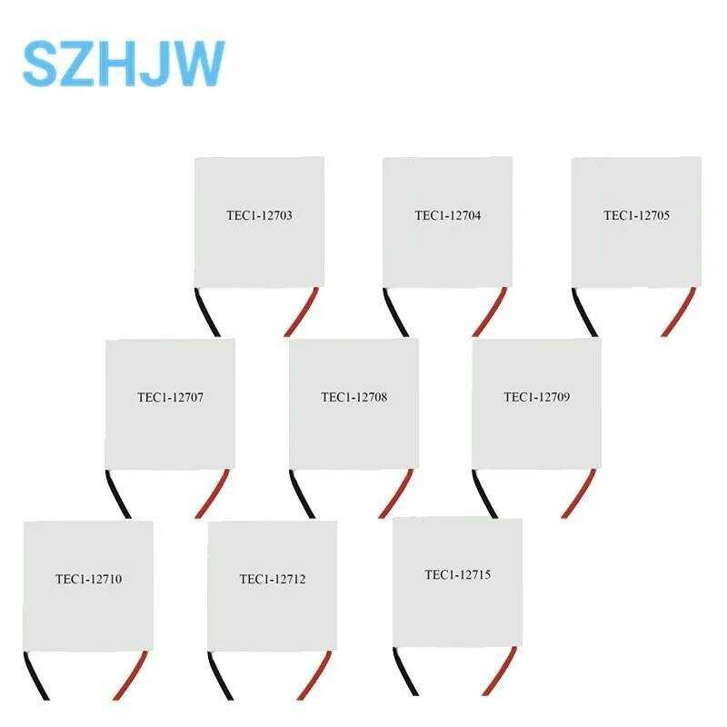 TEC1-12703 โมดูล TEC1-12704 TEC1-12705/07/08/09/10/12/15 เทอร์โมอิเล็กทริกคูลเลอร์เพลเทียร์ 40*40MM