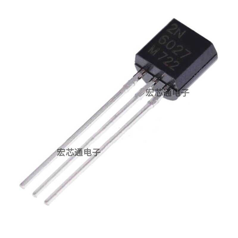 ในประเทศยี่ห้อใหม่ 2N6027 In-Line TO-92 Controllable Silicon Single Crystal Tube 2N6027G