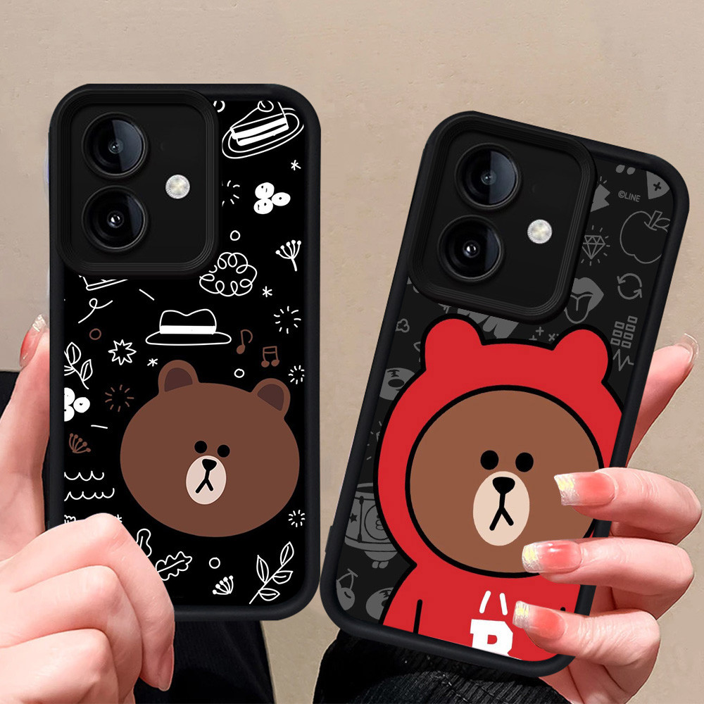 R117 LINE-FRIENDS เคส OPPO A3X A40 A40 5G