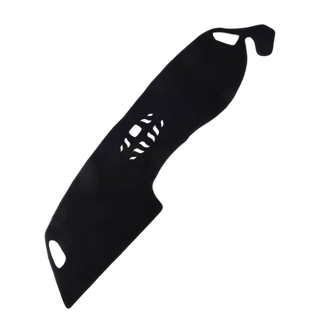 RHD สีดํา Dashmat Dash Mat Dashboard ฝาครอบป้องกัน Pad ลื่น fit สําหรับ Honda ZRV ZR-V 2022-2024