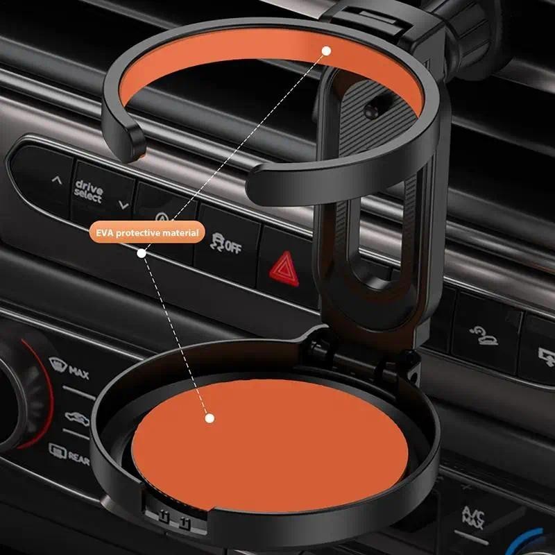 ที่วางแก้ว Expander พร้อม Vent คลิปสําหรับรถยนต์ Anti-Slip ที่วางแก้วในรถยนต์ประหยัดพื้นที่ Expander ที่วางเครื่องดื่มที่ปลอดภัยสําหรับรถยนต์