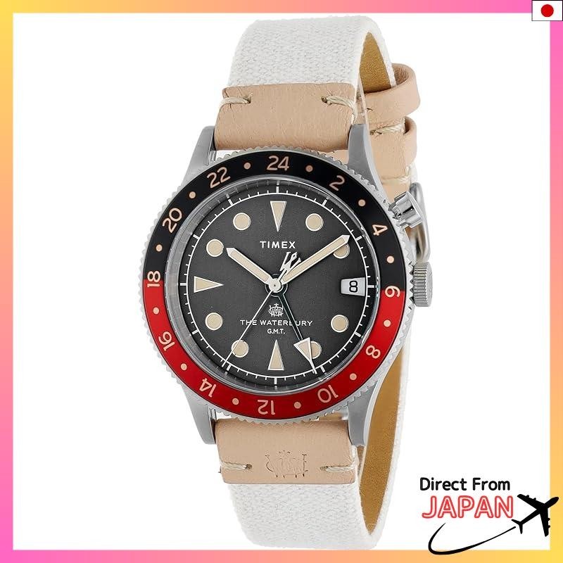 Timex Watch Waterbury Traditional GMT White TW2V74100 Men's Imported goods
