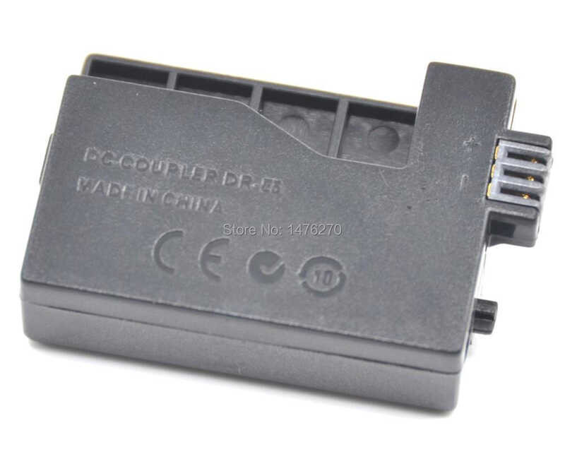 DR-E5 2 Coupler LP-E5 Dummy Battery Fit DC Charger Supply For Canon Camera EOS Rebel XSi XS T1i 4