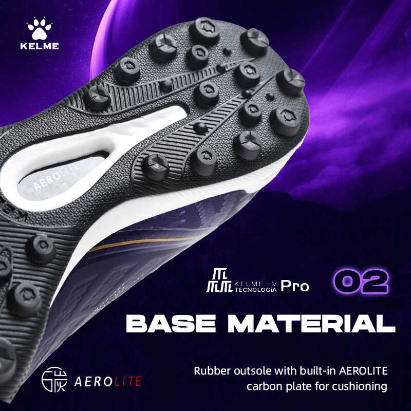 รองเท้าฟุตบอล 626 KELME Shadow TF Short Peg Carbon Board มืออาชีพ Compeon