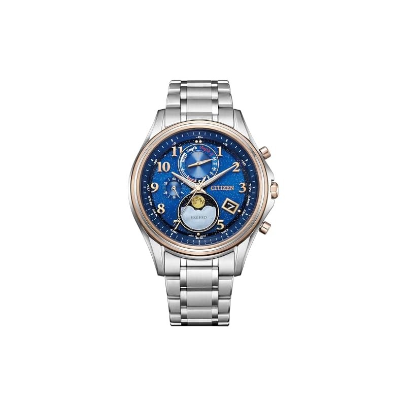 [Citizen] Yozora Collection นาฬิกาข้อมือ กันน้ํา สีเงิน สําหรับผู้ชาย By1026-65L
