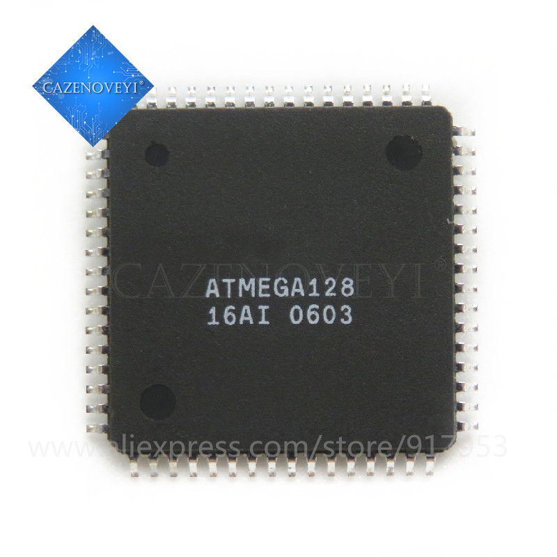 5 ชิ้น/ล็อต ATMEGA128-16AU ATMEGA128-16AI ATMEGA128-16AC ATMEGA128L-8AI ATMEGA128L-8AU ATMEGA128A-AU