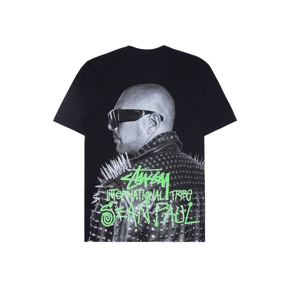 Stussy & Sean Paul Tee "Black" T-Shirt 131226 Unused 131226