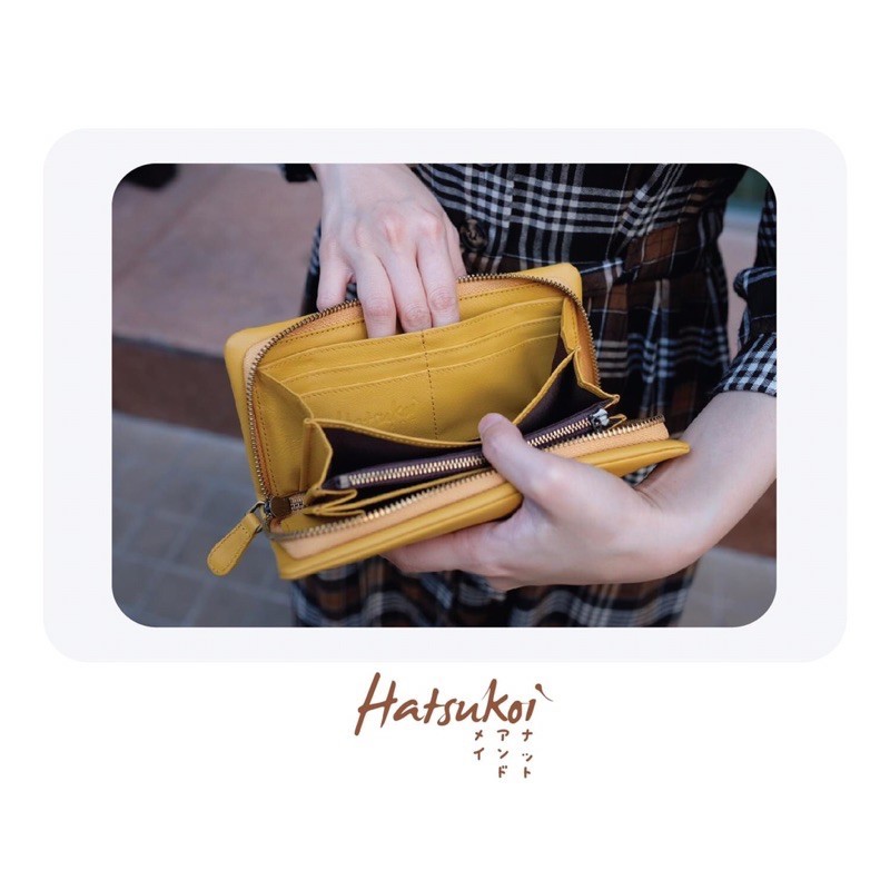 กระเป๋าสตางค์แบรนด์ Hatsukoi Bag รุ่น : Zeppin (สินค้าใหม่)