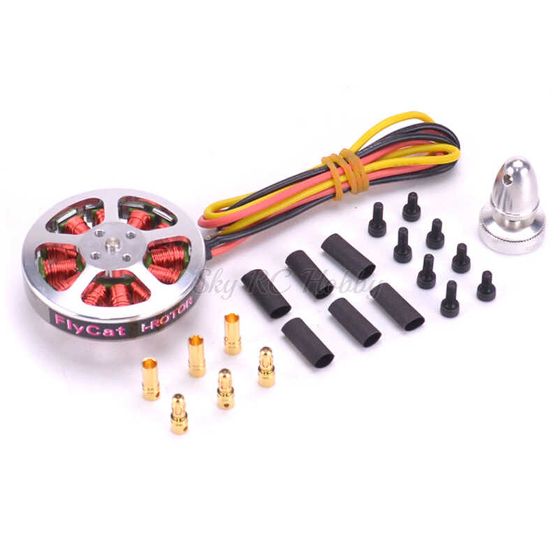 Δ 5010 360Kv / 750Kv แรงบิดสูงมอเตอร์ไร้แปรงถ่านสำหรับ Zd550 Z