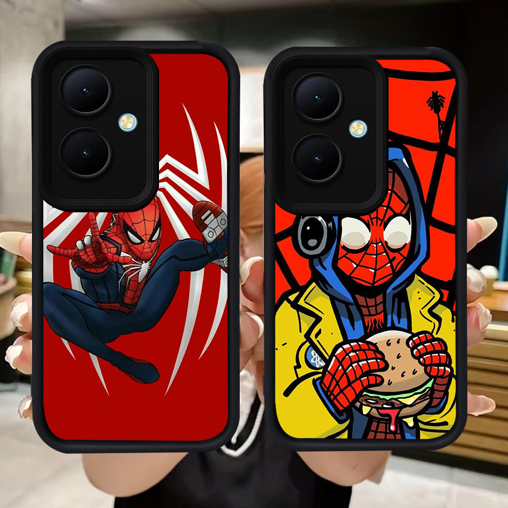 Q30 Spiderman soft Casing สําหรับ OPPO Reno 11 8T 13F 11F 10 Pro 5G