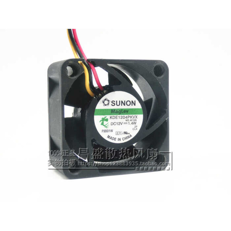 Original Jianzhun SUNON 12V 1.4W KDE1204PKVX 4CM 4020 Maglev พัดลมเงียบพิเศษ