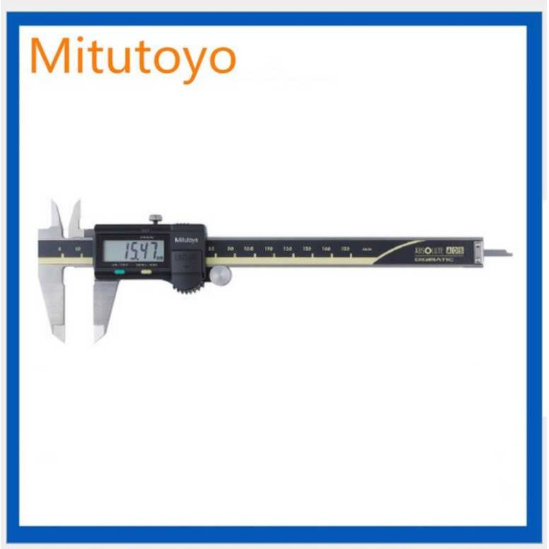 ต้นฉบับญี่ปุ่น Mitutoyo จอแสดงผลดิจิตอล Caliper Vernier Caliper 0-2 มม. Mitutoyo Vernier Caliper 5-1