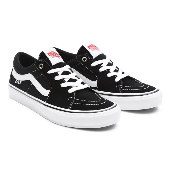 ♞,♘2024 Vans Skate Sk8-Low Black/White 2025