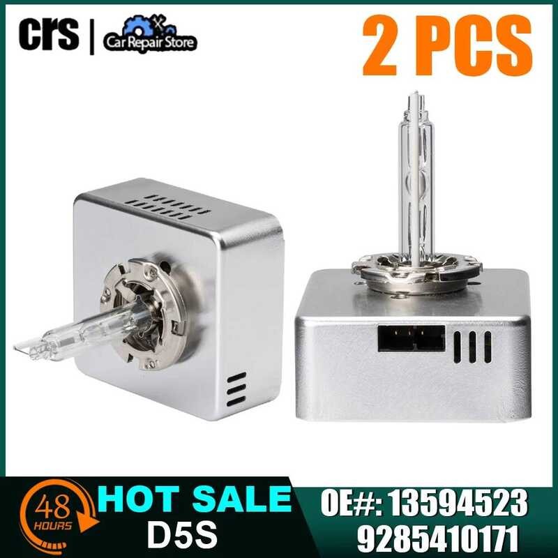 2x D5S หลอดไฟหน้า 12V 25W 9285410171 13594523   สําหรับ Audi A3 A4 A6 Q3 Q5 สําหรับ Chevrolet สําหร