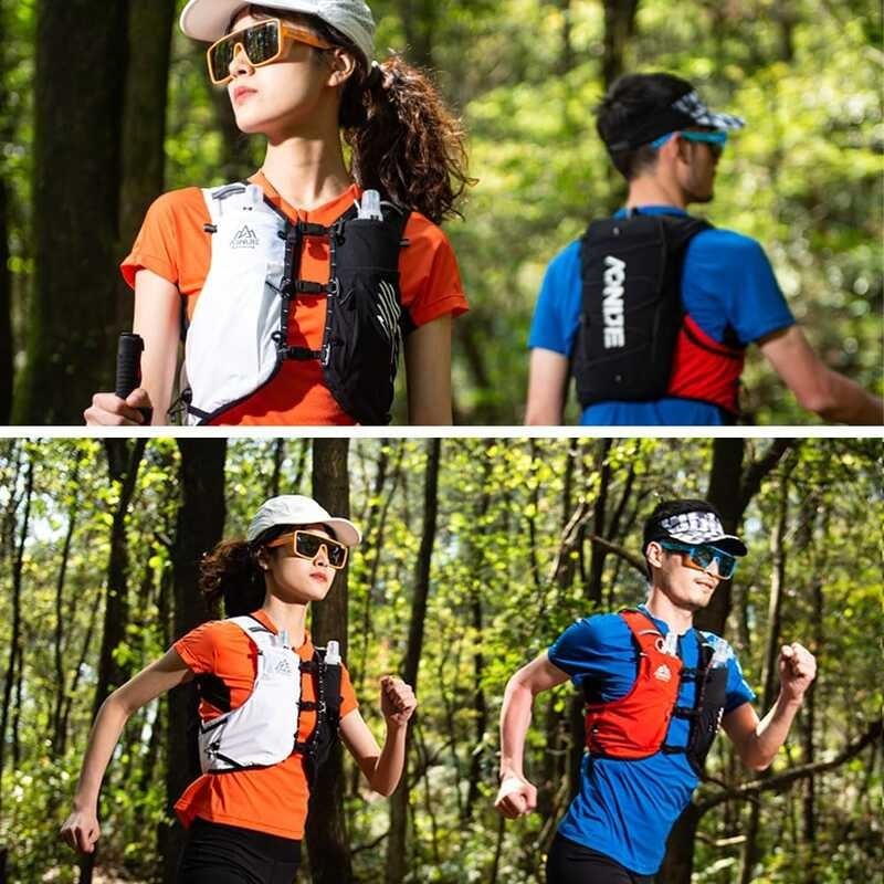 AONIJIE C9116 10L กระเป๋าเป้สะพายหลังกีฬากลางแจ้ง Unisex น้ำหน