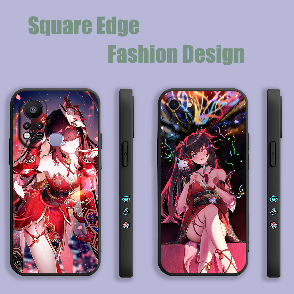 SAMSUNG สําหรับSamsung Galaxy S20 S22 S10 S23 S21 A24 4G Ultra Pro Fe Plus Genshin impact HanabiเกมA