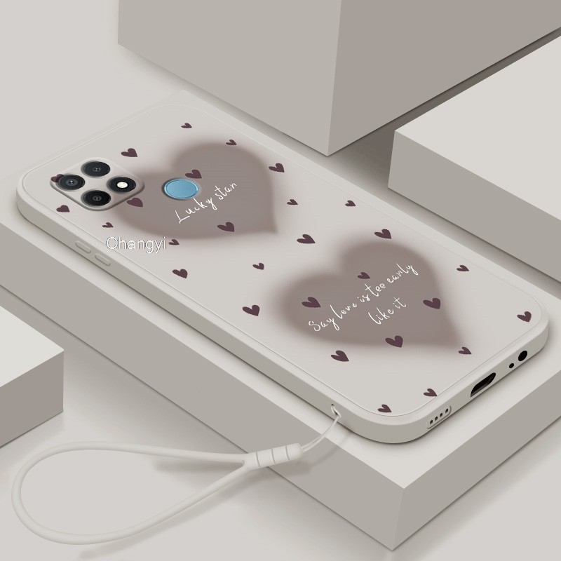 Love สําหรับ OPPO CPH2015 CPH2127 CPH1853 RMX1919 RMX2030 RMX2040 RMX3195 เคสโทรศัพท์