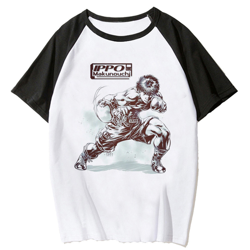 Hajime No Ippo tshirt ผู้ชาย streetwear เสื้อยืดชายเสื้อผ้าดีไซเนอร์
