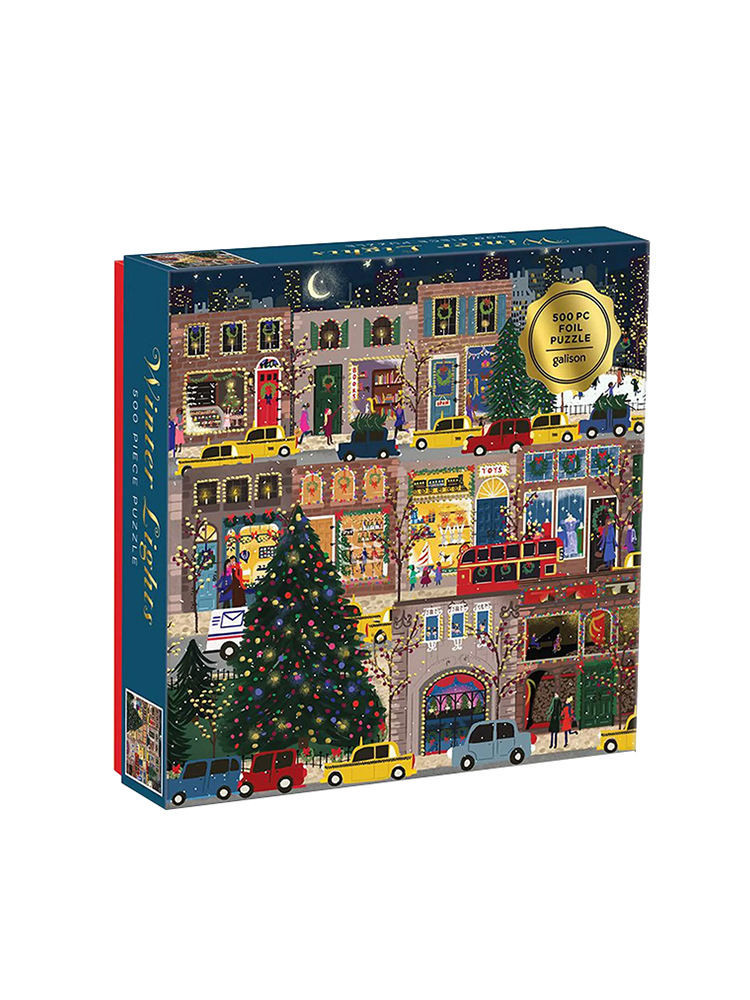 [ของแท้เป็นทางการ] Winter Light Puzzle Galison Puzzle อเมริกันนำเข้ารุ่นผู้ใหญ่ของขวัญวันเกิดคริสต์