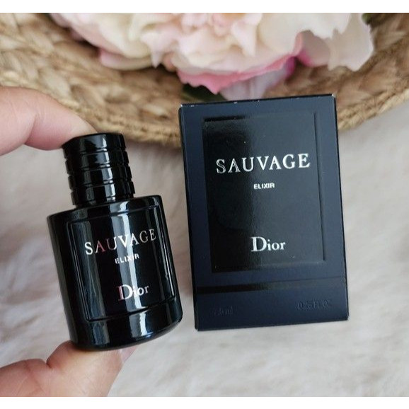 ♞,♘(ELIXIR)  Christian Dior Sauvage ELIXIR  7.5 ml  แบบแต้ม