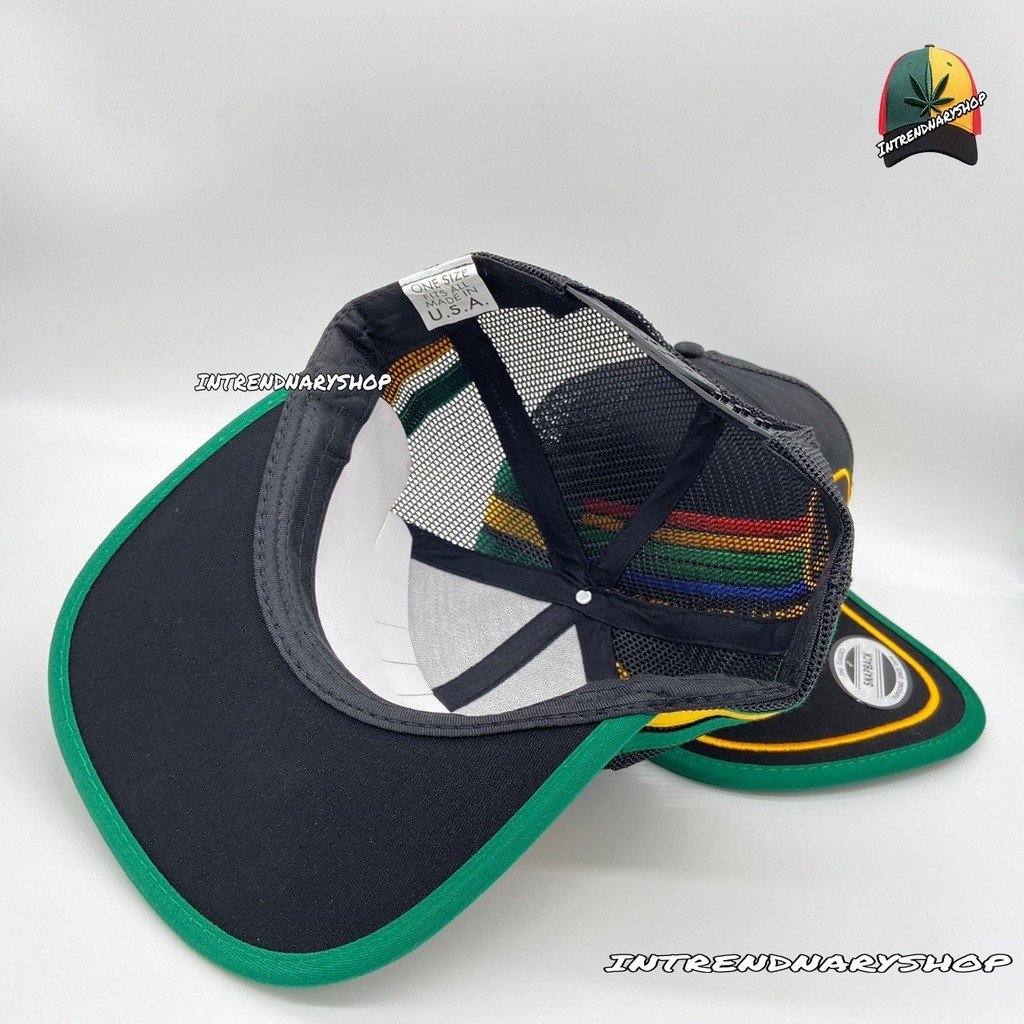 หมวกตาข่าย หมวก หมวกวินเทจ โลโก้ JOHN DEERE Snapback หมวกHIPHOP ห