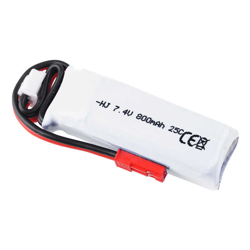 Δ 1-5Pcs 2S 7.4V 800Mah แบตเตอรี่ลิเธียมสำหรับ Wltoys K979 K969 K989 K999