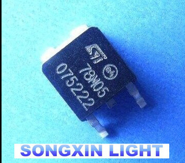 XIASONGXIN LIGHT 100PCS L78M05CDT L78M05 TO-252-3 78M05