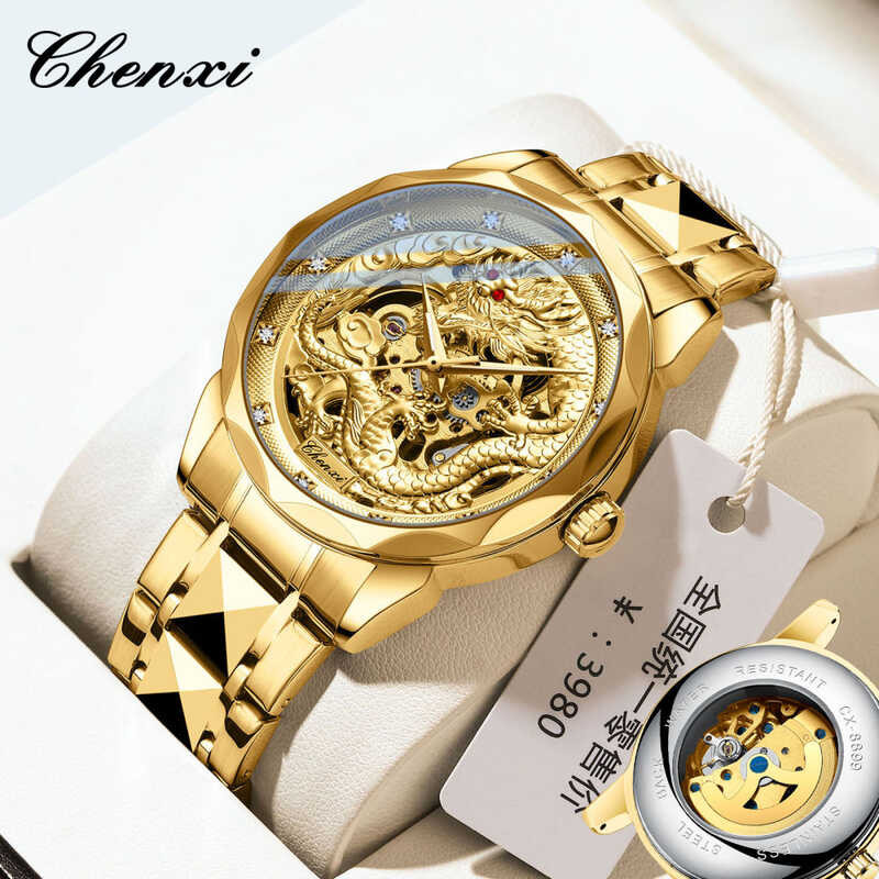 ❤ นาฬิกาข้อมือผู้ชาย Sertifikasi Swiss CHENXI