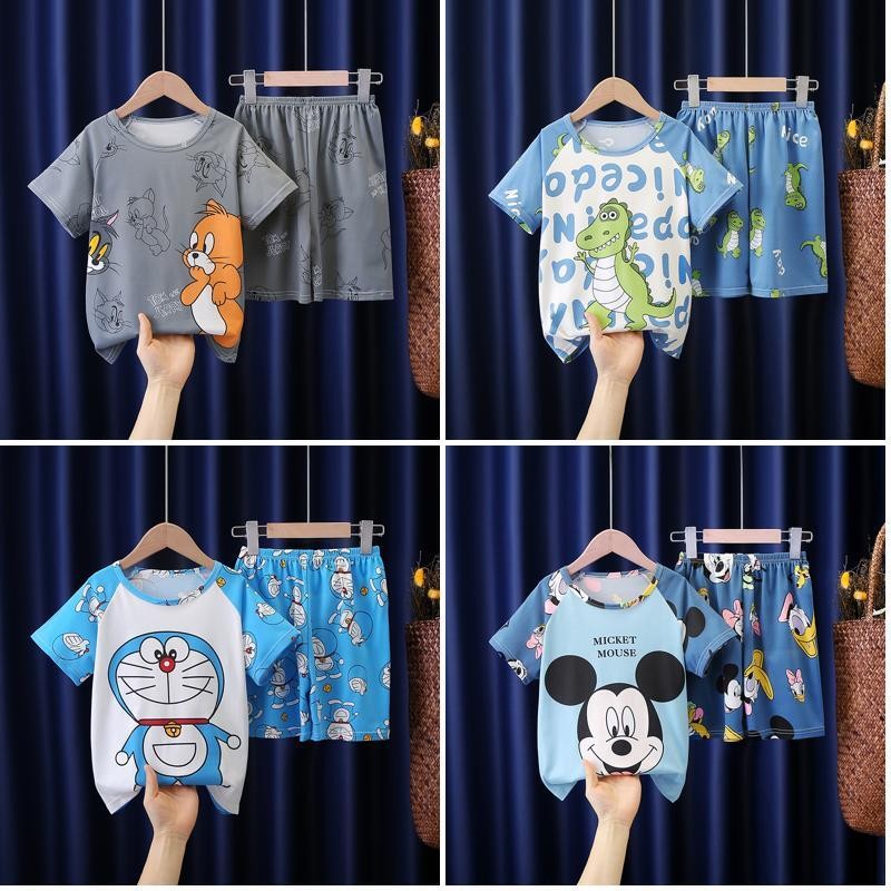 Eid Mubarak ชุดนอนแขนสั้นคอกลม Lina Bell เหมาะสำหรับเด็กชายและเด็กหญิงอายุ 12-13 ปี