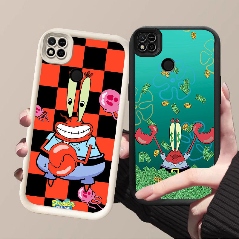 YZ-180 SpongeBob Mr. Krabs เคสกันกระแทกสําหรับ Infinix Tecno Smart Spark 1 RAM3 GO 1S 6 2025 RAM2 Pl