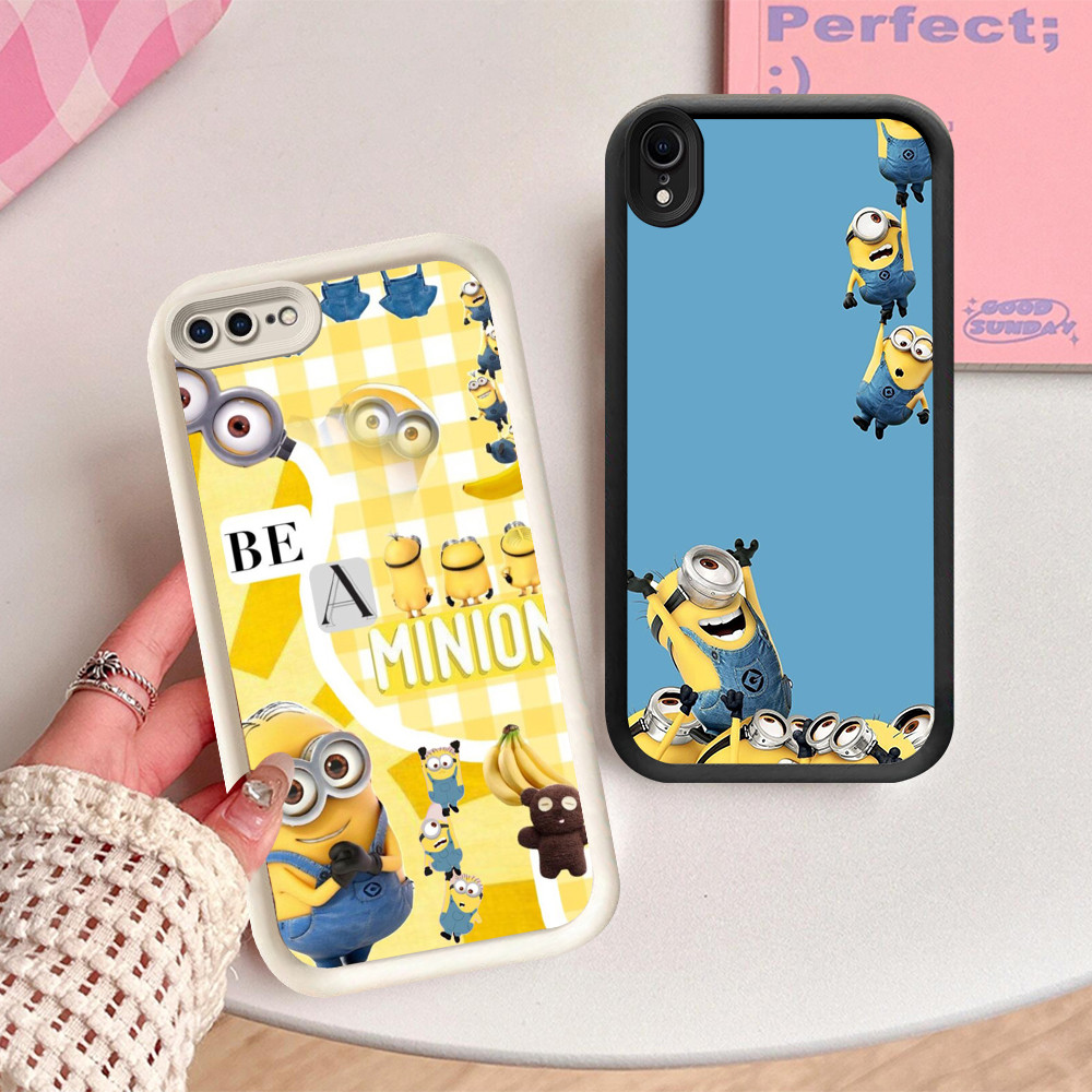NA-57 Minions เคสกันกระแทกสําหรับ iPhone XR X XS 6 7 8 Max Plus