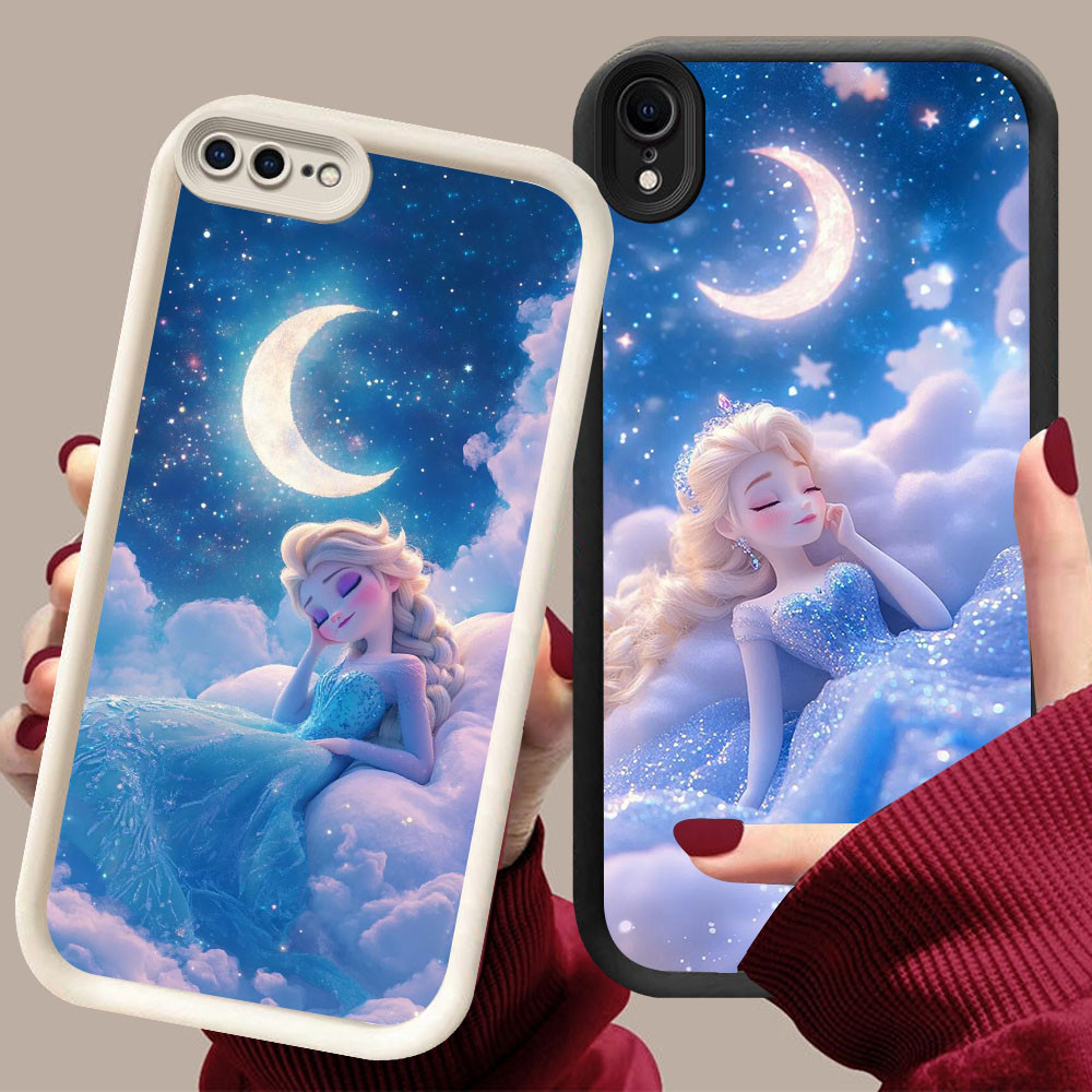 YZ-57ปลอก Elsa Cool สวยที่สุดสําหรับ iPhone 8 7 X XR XS 6 Max Plus