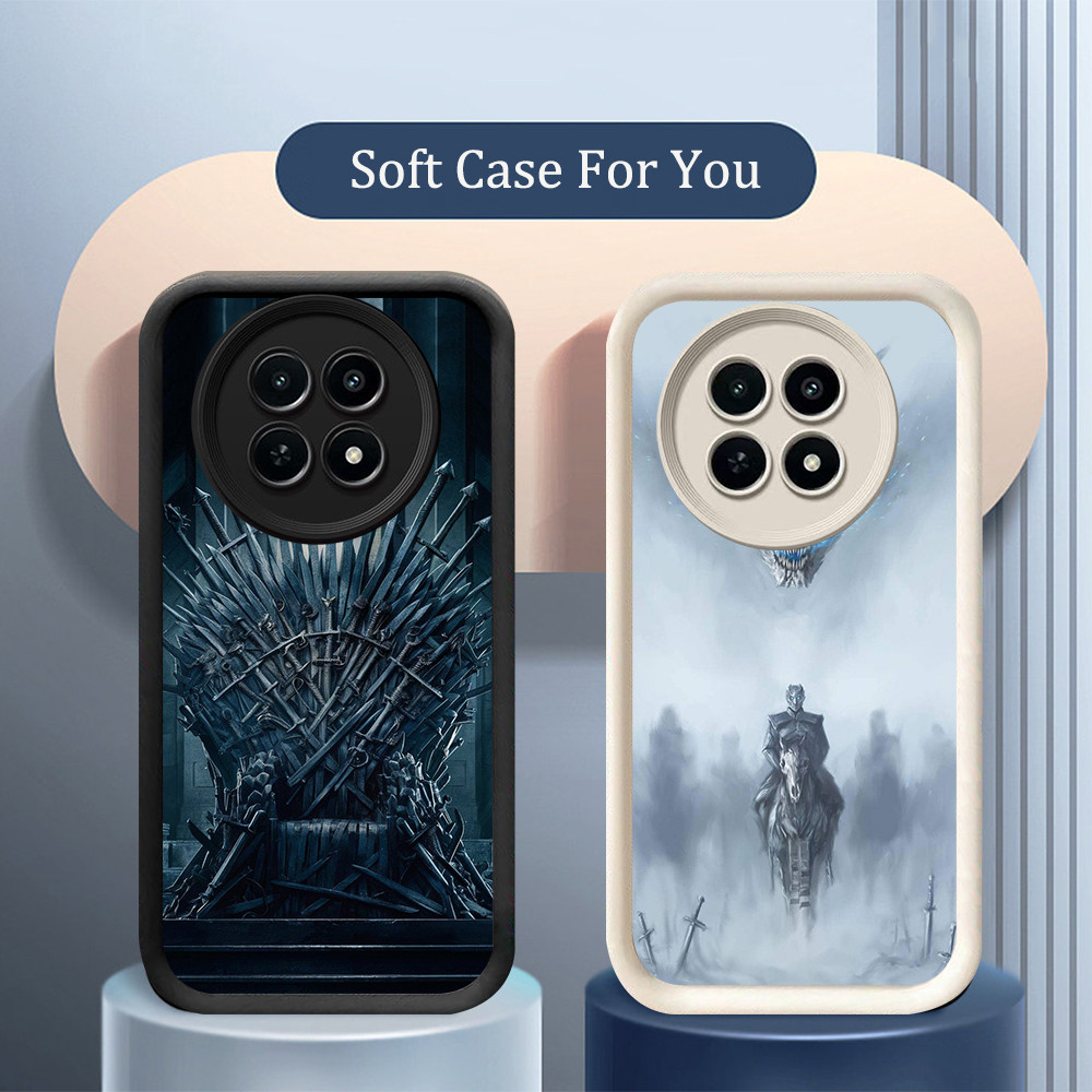 NB-25 Game of Thrones เคสกันกระแทกสําหรับ Realme 12 12X 13 C65 Narzo 70 Lite Pro Plus