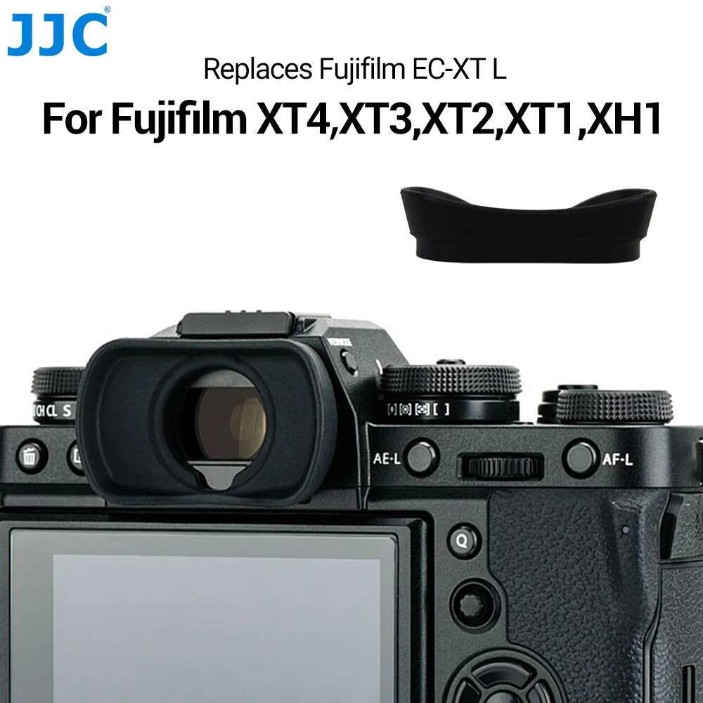 NIT JJC EC-XT ซิลิโคนนุ่ม Eyepiece Eyecup ช่องมองภาพสําหรับ Fujifilm X-T5 X-H2 X-T4 X-T3 X-T2 X-T1 X