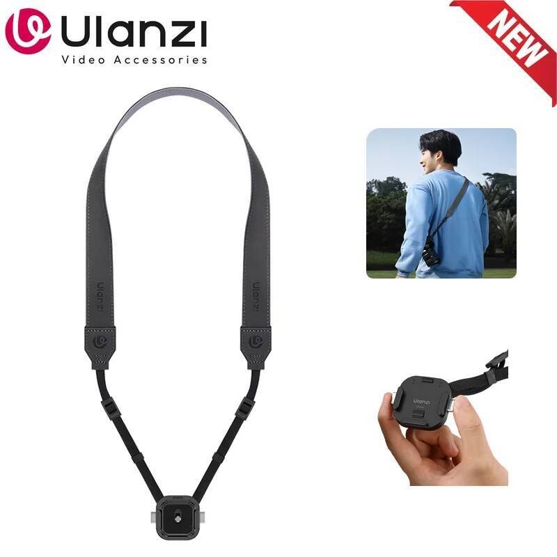 Ulanzi UKA06 Uka Quick Release แผ่นคอสายคล้องไหล่เข็มขัดสนับสนุน F38 สําหรับ Canon R5 R7 R8 R50 Sony