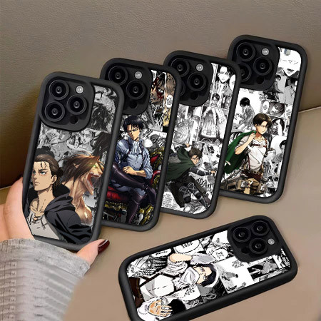 การโจมตียักษ์ปลอกสําหรับInfinix Tecno ITEL Smart POP Spark A80 20 7 GO P65 GT Pro 2023 เปลือกซิลิโคน