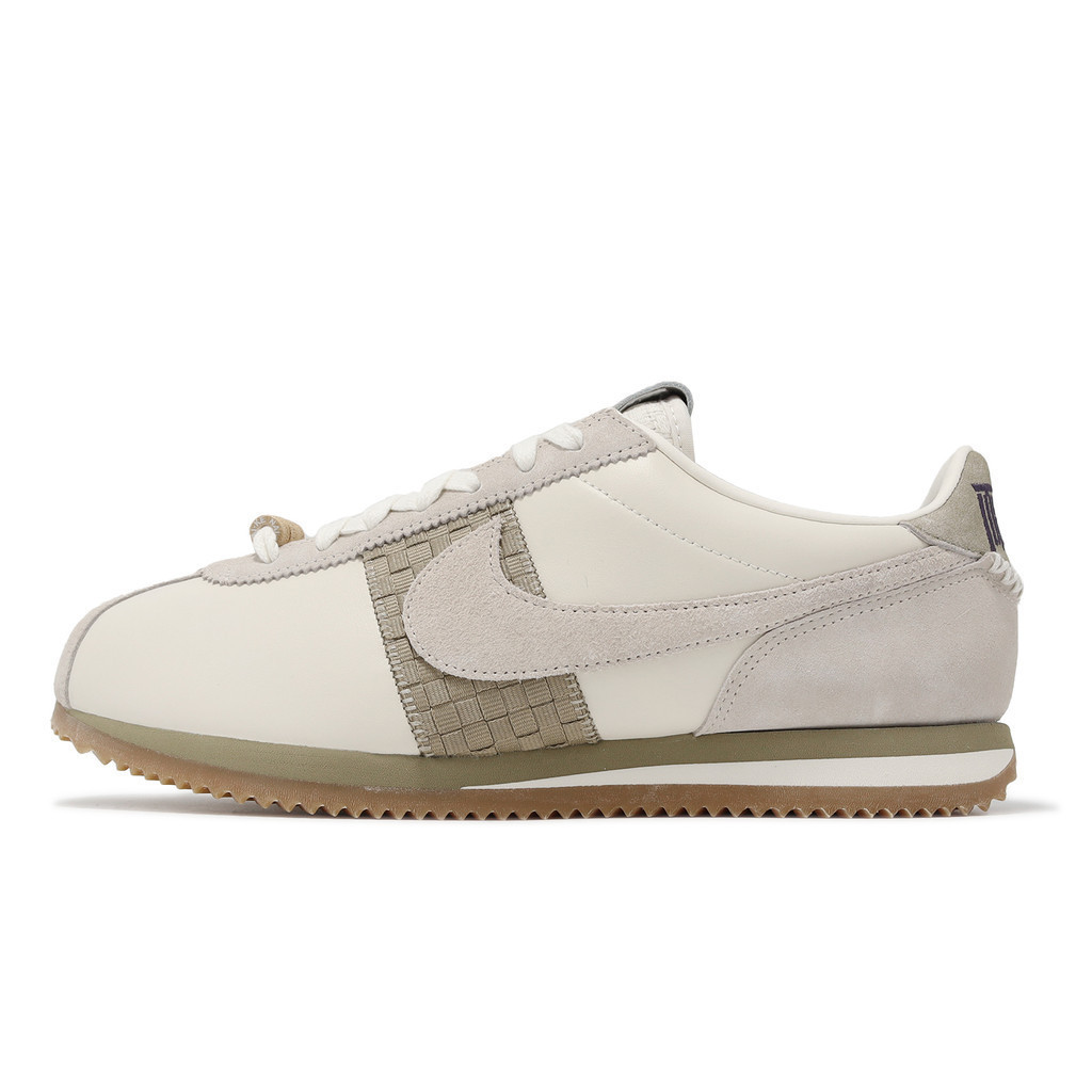 รองเท้า Nike Forrest Gump Cortez Beige Bamboo Chinese Style Mens Retro Time Jogging Casual [ACS] FV3