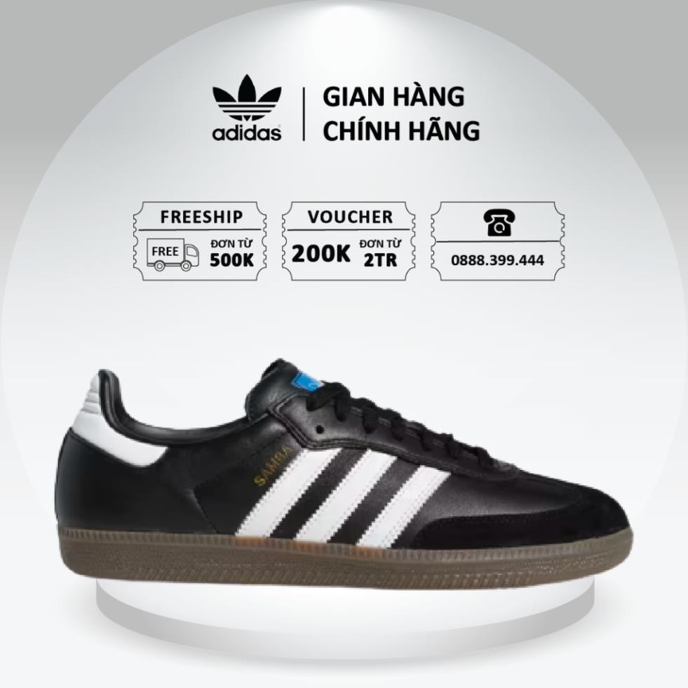 | ของแท้ | รองเท้าผ้าใบ Adidas Samba OgBlack Gum B75807
