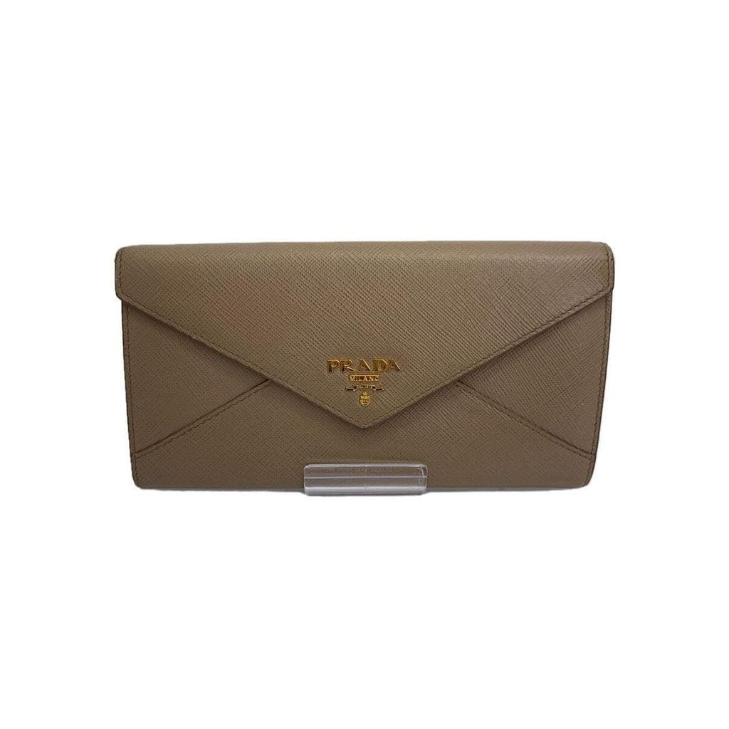 Prada Wallet Womens Beige ส่งตรงจากญี่ปุ่น มือสอง
