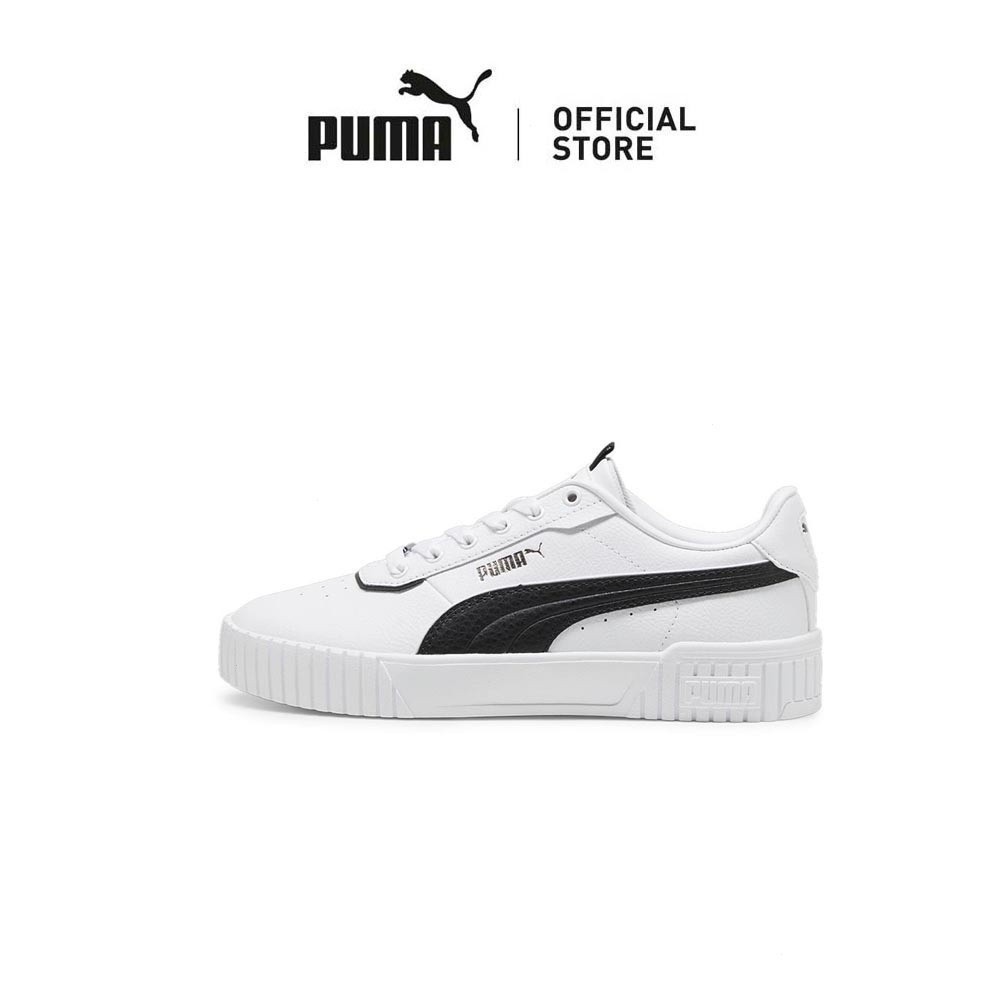 [ใหม่] Puma Carina 2.0 Lux รองเท้าผ้าใบผู้หญิง (สีขาว) 2S9N