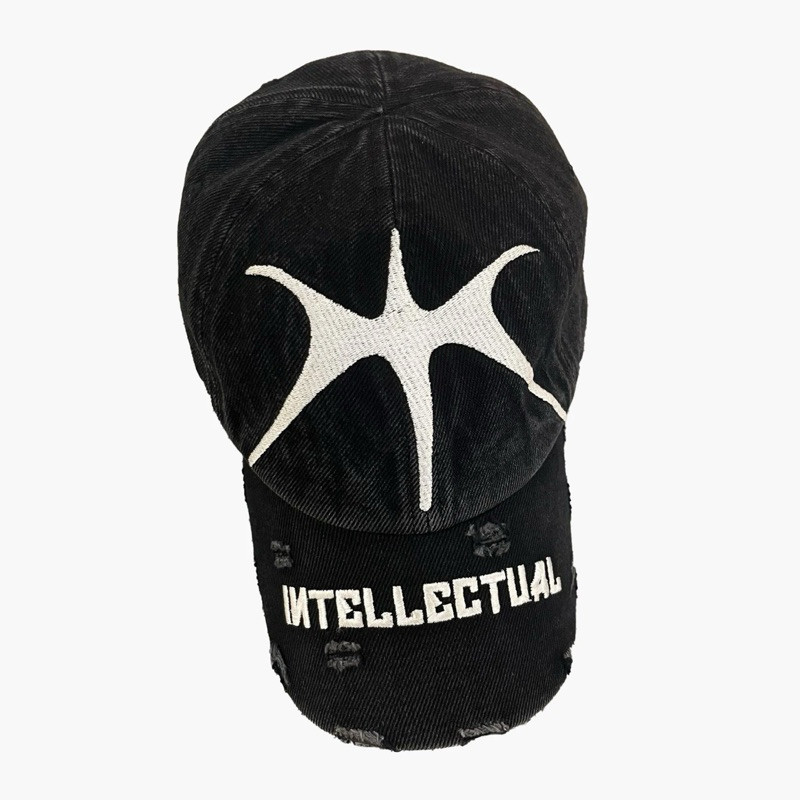 Whipworkshop หมวกเบสบอลผ้าเดนิมสําหรับผู้ชายและผู้หญิง INT Faded Cap