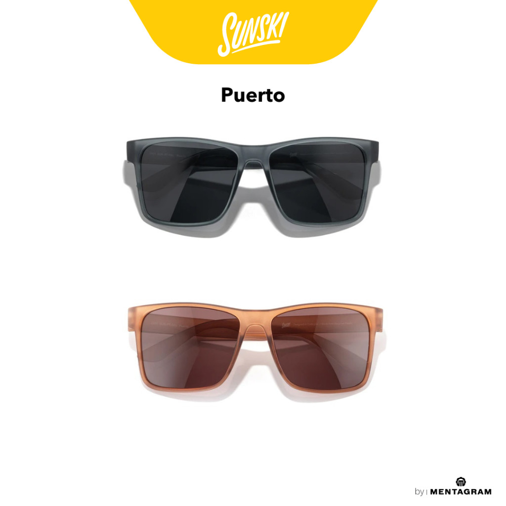 SUNSKI Puerto  แว่นกันแดดรักษ์โลก ดีต่อคุณ และดีต่อโลก รุ่น Puerto