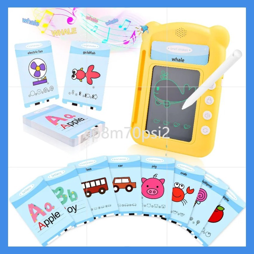 aa Educational Learning Talking Flash Cards Kindergarten Kids English Language Electronic Audio Boo