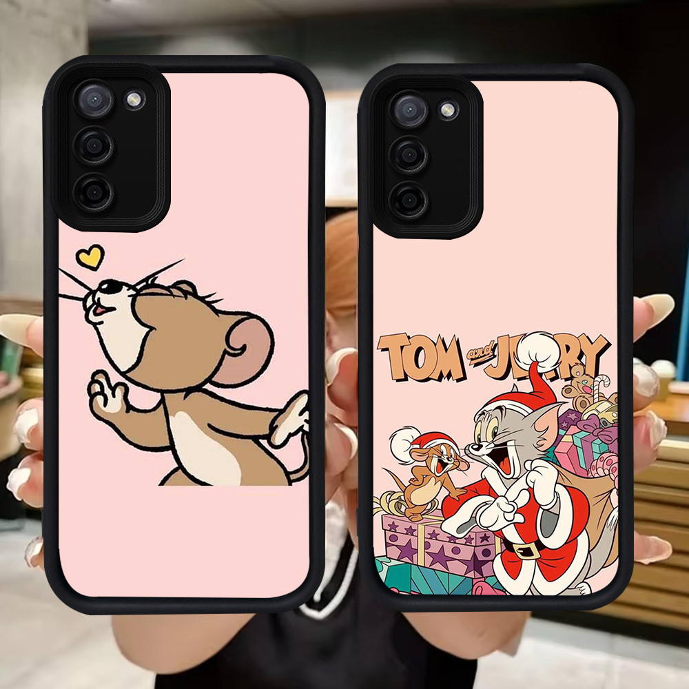 SAMSUNG Q124 ซอฟท์เมาส์แมวปลอกสําหรับSamsung A02 J4 M02 A03S A71 A31 A02S J6 Plus M02S A51 A03 Core 