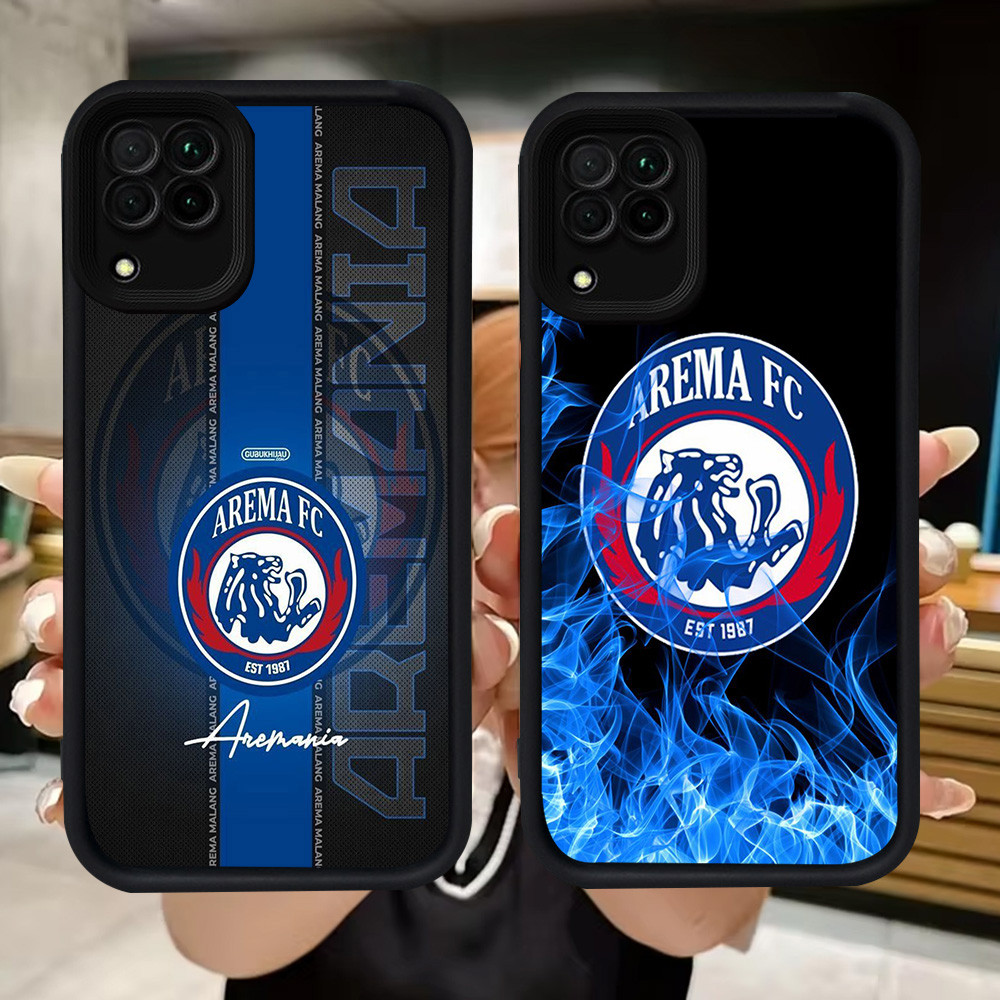 Q81 Arema FC soft Casing สําหรับ Samsung F04 A04E M04 J7 Pro A12 A06 A22 A04 A05 J2 Prime 5G