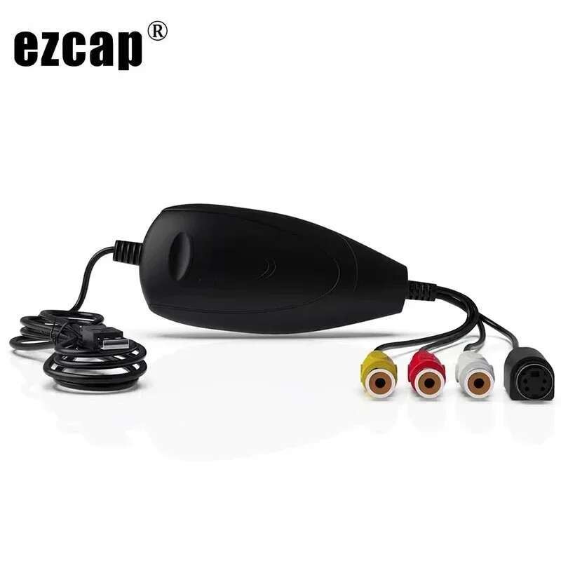 EZCAP172 USB 2.0 Audio Video Grabber Capture Card แปลงวิดีโออะนาล็อกสําหรับ VHS 8MM,เครื่องบันทึกกล้