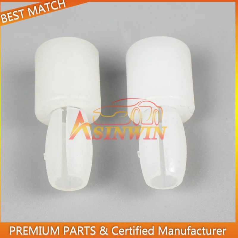 คลิปหนีบสลักเกลียวกระจกหน้าต่างประตู 6N0839511 2PCS สําหรับ Audi A4 VW GTI Passat B5 CC Avant Skoda 
