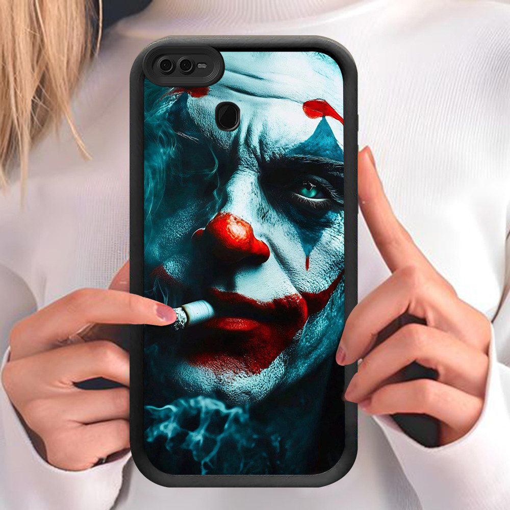 NA-80 Smile J-Joker ปลอกกันกระแทกสําหรับ OPPO A7 F7 A12s A12 F9 A5S Realme 2 Pro